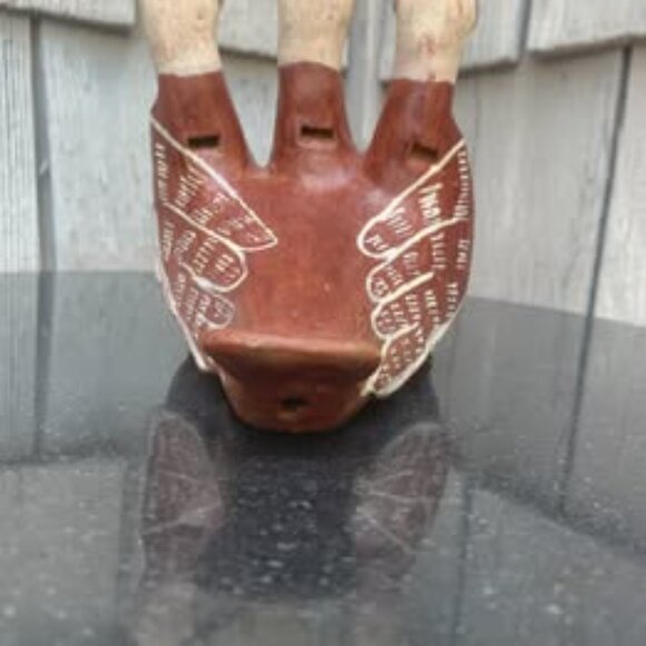 Peruvian Three-Headed Bird Ocarina – Handmade Andean Clay Vessel Flute Folk Art - Picture 6 of 6